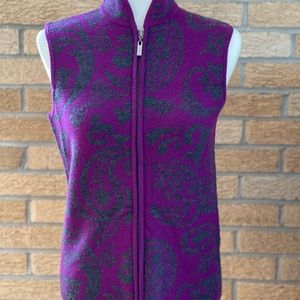 Neve 100% Merino Full-Zip Vest - Small